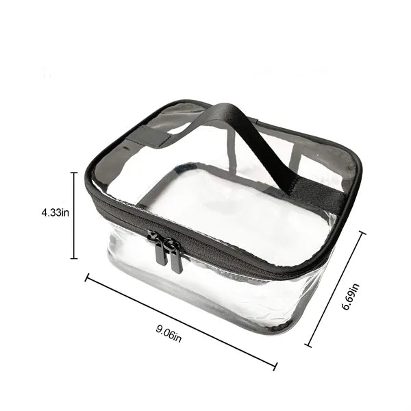 Transparent Travel Cosmetics Pouch