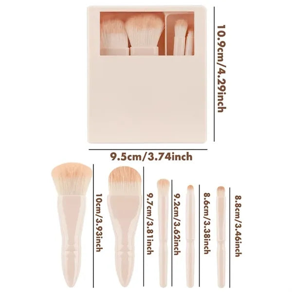Travel Size Makeup Brushes Mini Set