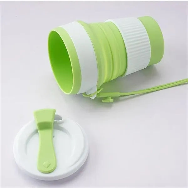 12oz Collapsible Silicone Travel Folding Cup