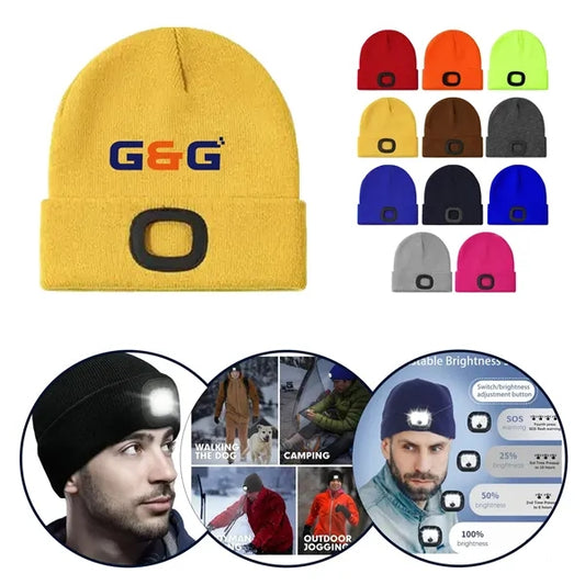 Winter Beanie with LED Light