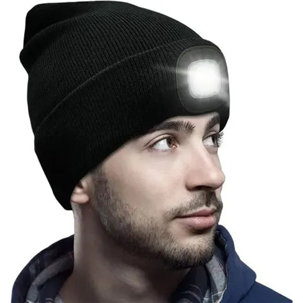 Winter Beanie with LED Light
