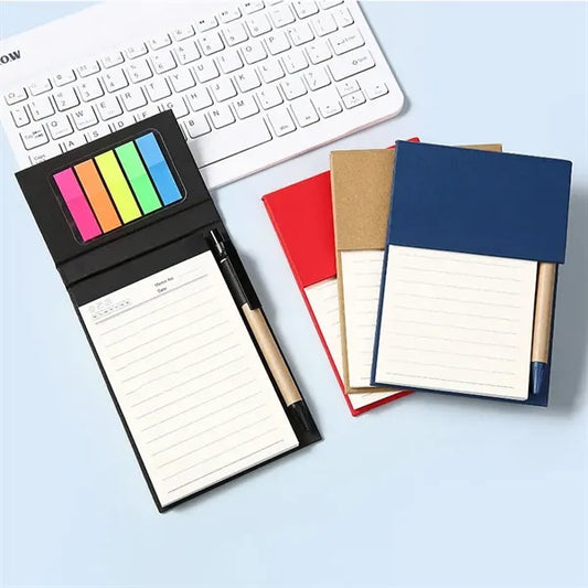Flip-Page Sticky Note Notebook