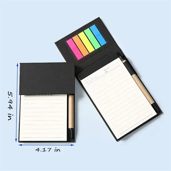 Flip-Page Sticky Note Notebook