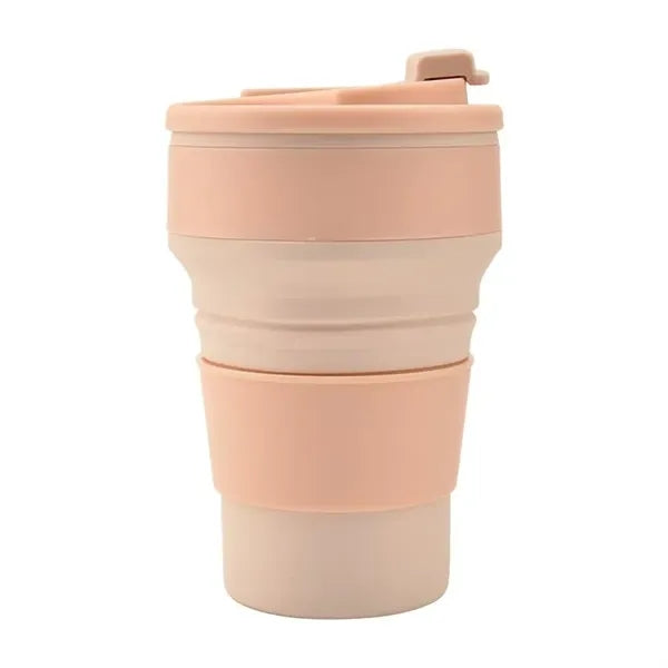 12oz Collapsible Silicone Travel Folding Cup