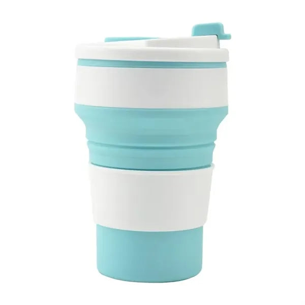 12oz Collapsible Silicone Travel Folding Cup