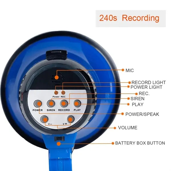 25 Watt Megaphone Speaker