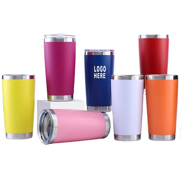 16 oz. Powder Coat Vacuum Tumbler