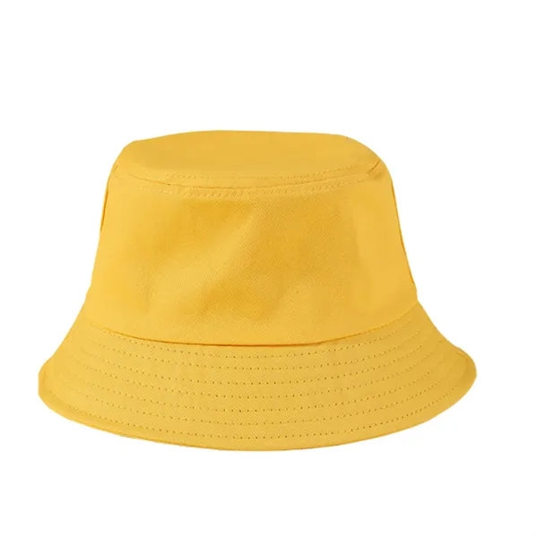 Unisex Cotton Bucket Hat Travel Sun Protection Fisherman Cap