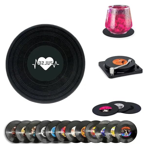 Pvc Drink Record Coaster