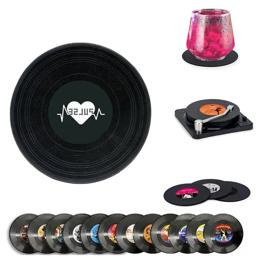 Pvc Drink Record Coaster