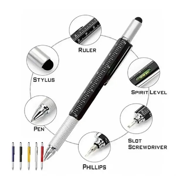 6 In 1 Tech Tool Screwdriver Pen