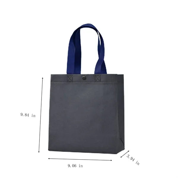 Buckle Nonwoven Tote Bags Customized Logo