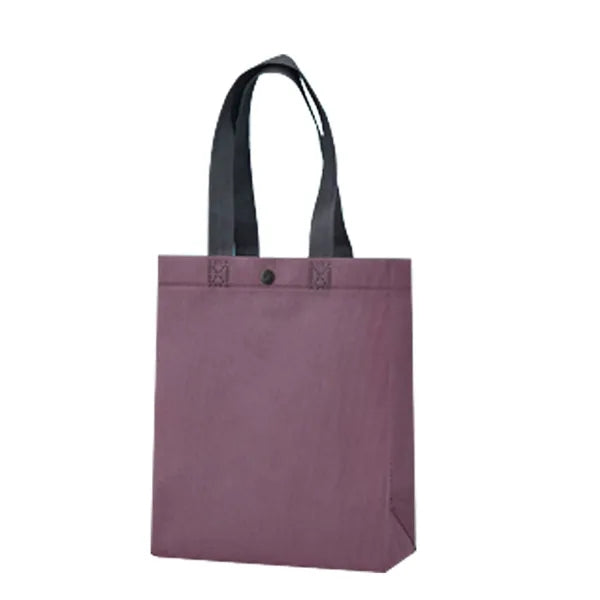 Buckle Nonwoven Tote Bags Customized Logo