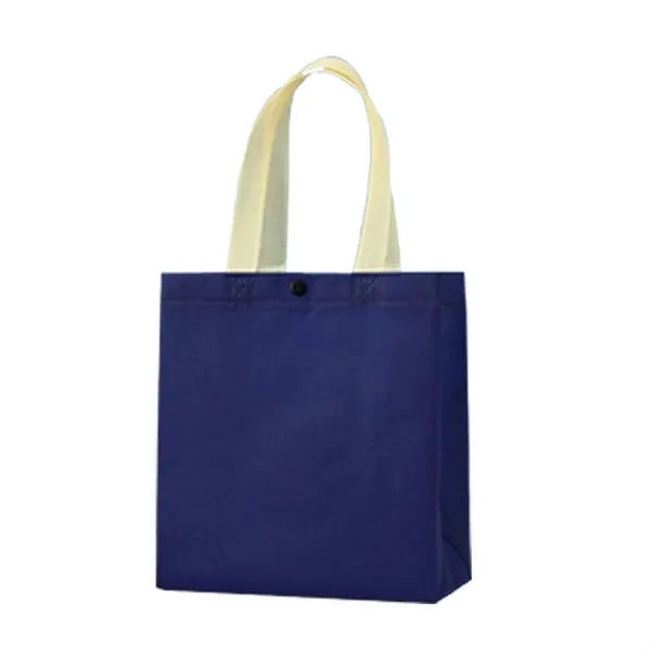 Buckle Nonwoven Tote Bags Customized Logo