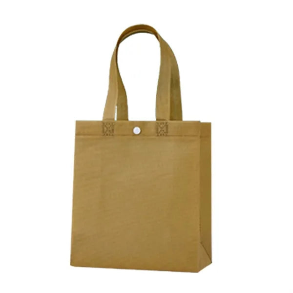 Buckle Nonwoven Tote Bags Customized Logo