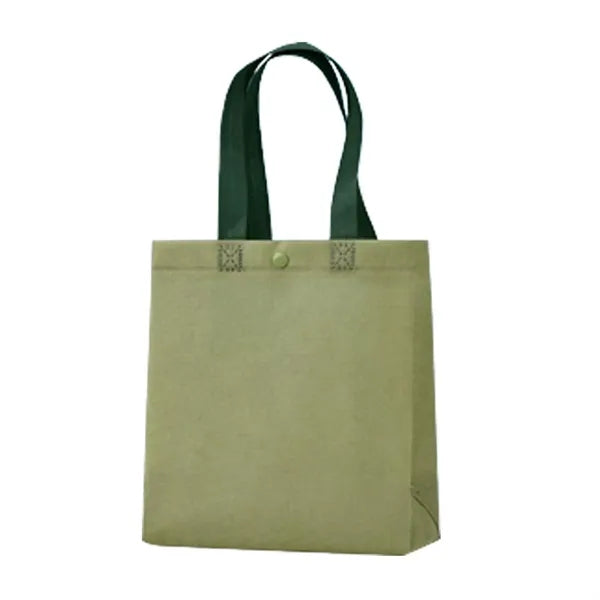Buckle Nonwoven Tote Bags Customized Logo
