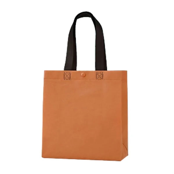 Buckle Nonwoven Tote Bags Customized Logo