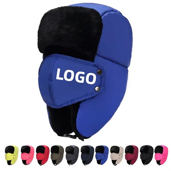 Winter Windproof Trapper Hat With Mask