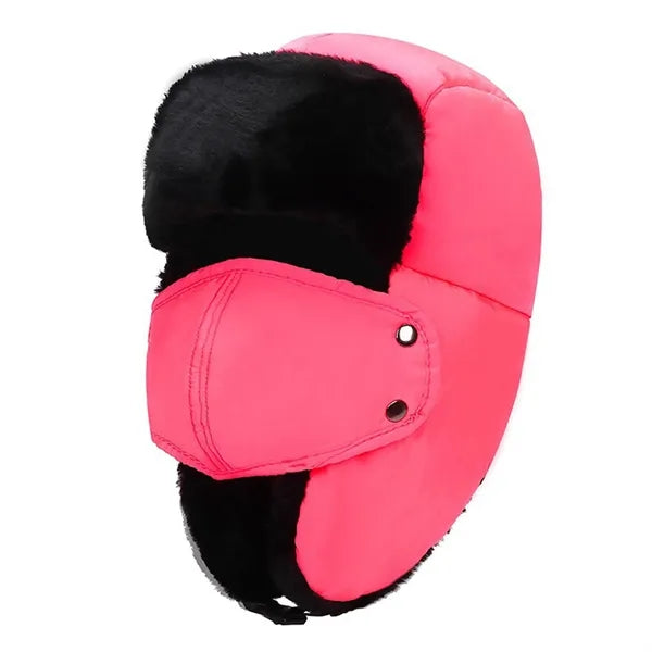 Winter Windproof Trapper Hat With Mask