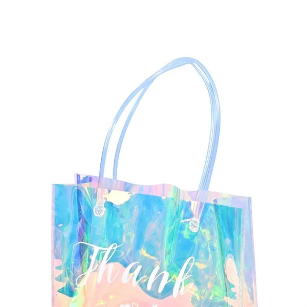 PVC Material Transparent Laser-engraved Gift Bag