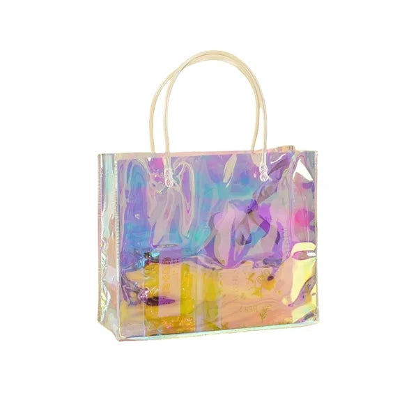 PVC Material Transparent Laser-engraved Gift Bag