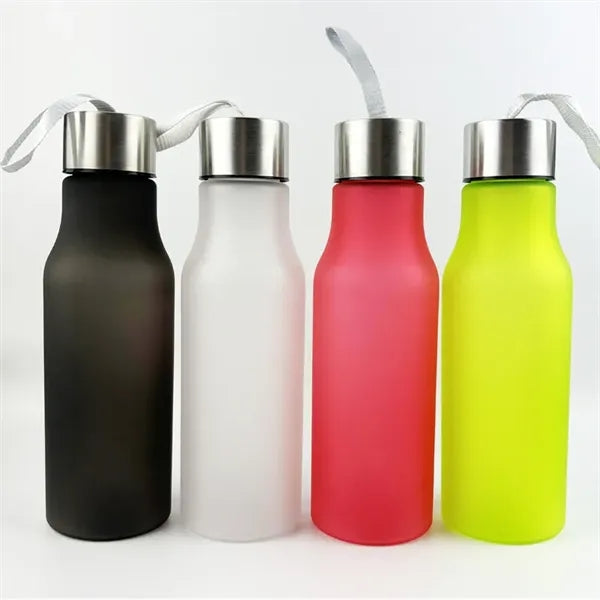 20oz Outdoor Sports Water Bottle Frosted Plastic Cup
