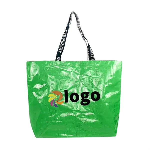 Laminated Woven Shopping Tote Bag