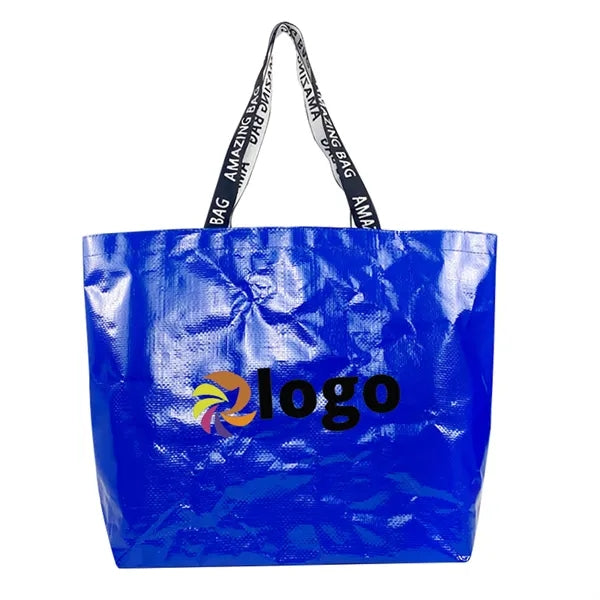 Laminated Woven Shopping Tote Bag