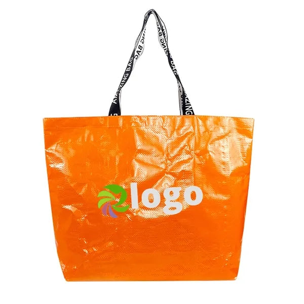 Laminated Woven Shopping Tote Bag
