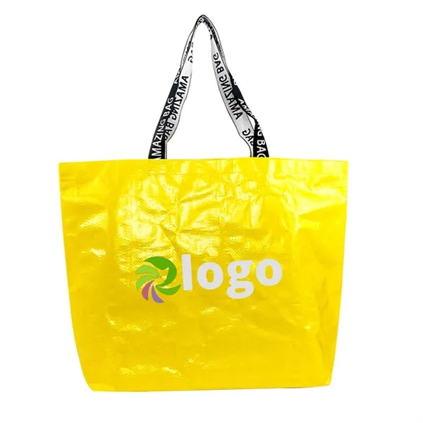 Laminated Woven Shopping Tote Bag