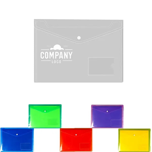 Envelope Folders With Label Pocket
