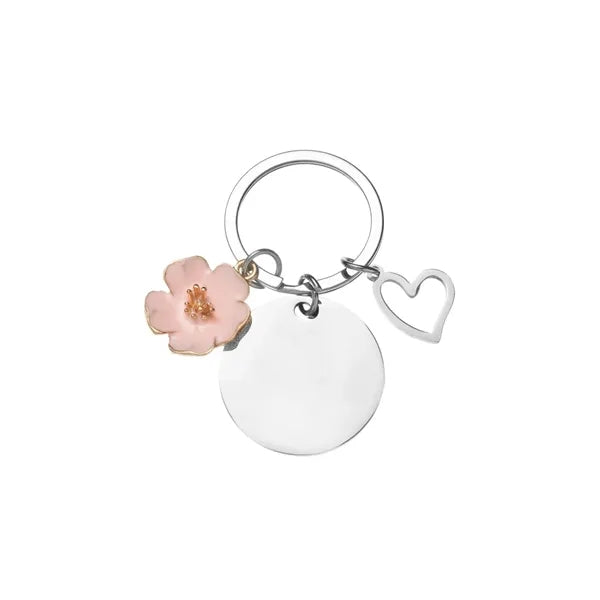 Flower Key Ring Chain