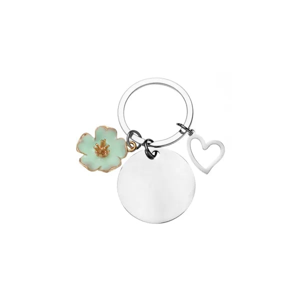 Flower Key Ring Chain