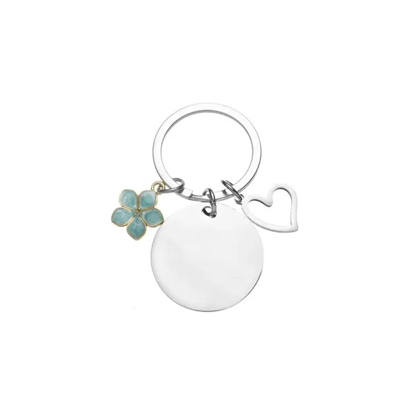 Flower Key Ring Chain