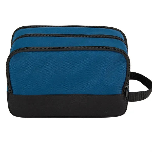 RPET Dopp Kit - Compact Travel Toiletry & Overnight Bag