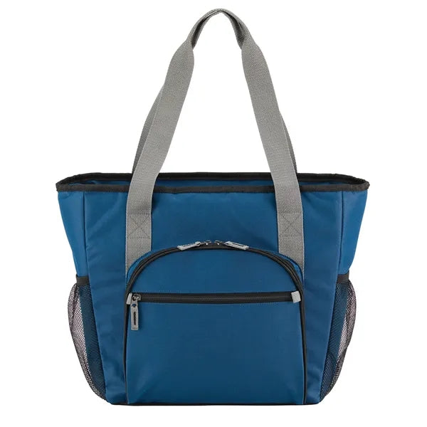 RPET Cooler Tote Bag -Insulated 20-Can, Eco-Friendly