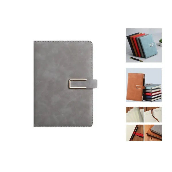 A5 Leather Journal with Lined Pages for Men & Women