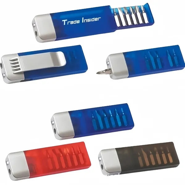 LED Flashlight Screwdriver Set