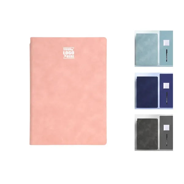 Erasable A5 Whiteboard Notebook with Leather Cover