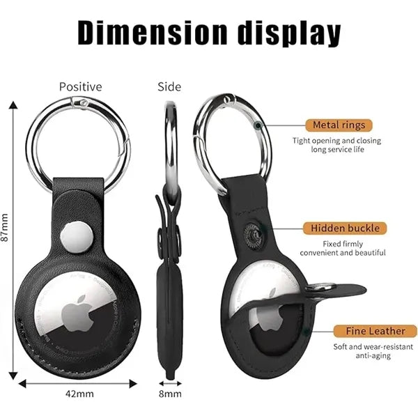 PU Leather Case Keychain