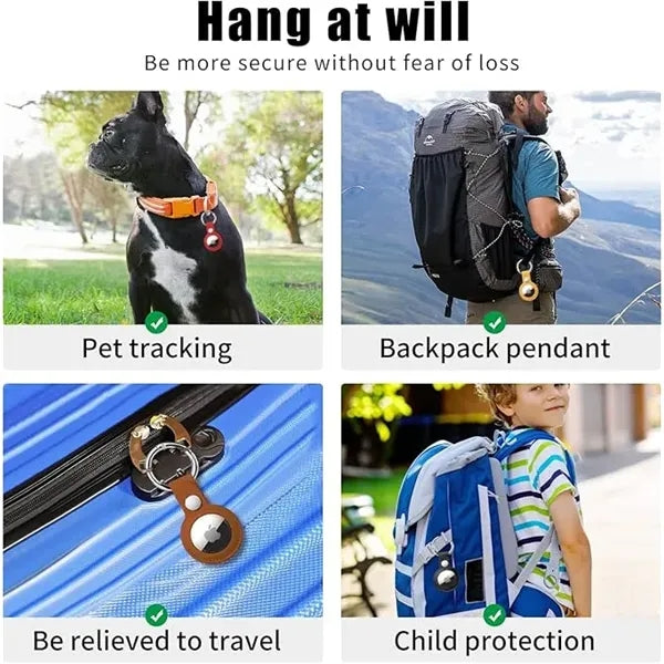 PU Leather Case Keychain