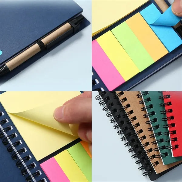 Button-Shaped Sticky Note Pad