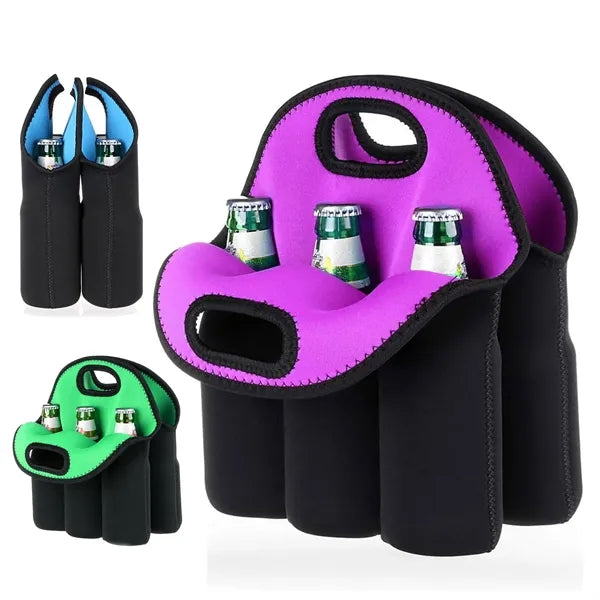 Portable Neoprene Beer Carrier Cooler Bag