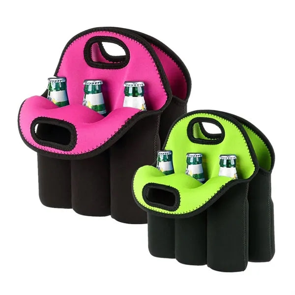 Portable Neoprene Beer Carrier Cooler Bag