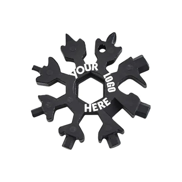 18 in 1 Multitool Snowflake W/ Keychain