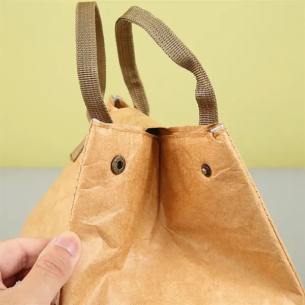 Waterproof Insulated Dupont Paper Lunch Bag for Office