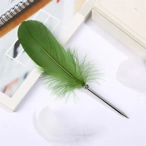 Retro Feather Quill Ball Pen