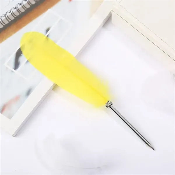 Retro Feather Quill Ball Pen
