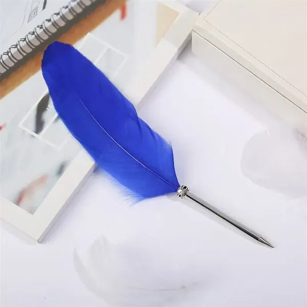 Retro Feather Quill Ball Pen
