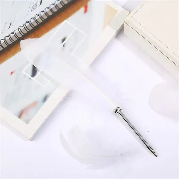 Retro Feather Quill Ball Pen